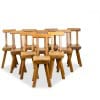 Mobichalet. Ensemble de 10 chaises. Années 1960. LS53302207J 15