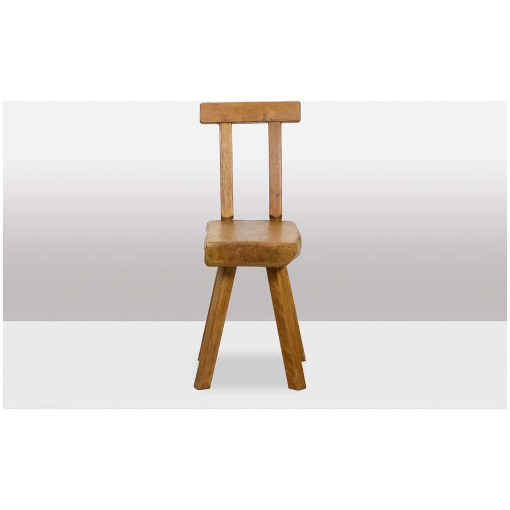 Mobichalet. Ensemble de 10 chaises. Années 1960. LS53302207J 5