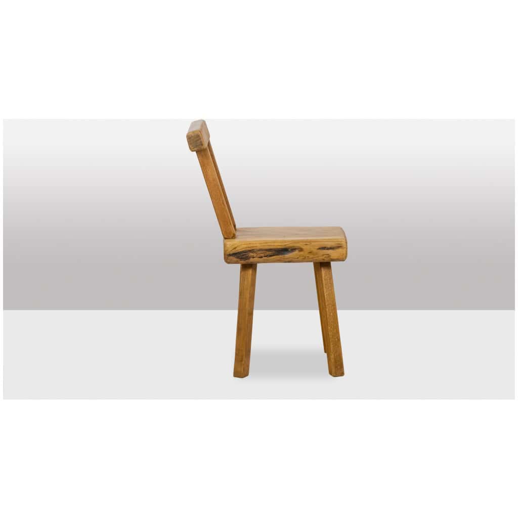 Mobichalet. Ensemble de 10 chaises. Années 1960. LS53302207J 7