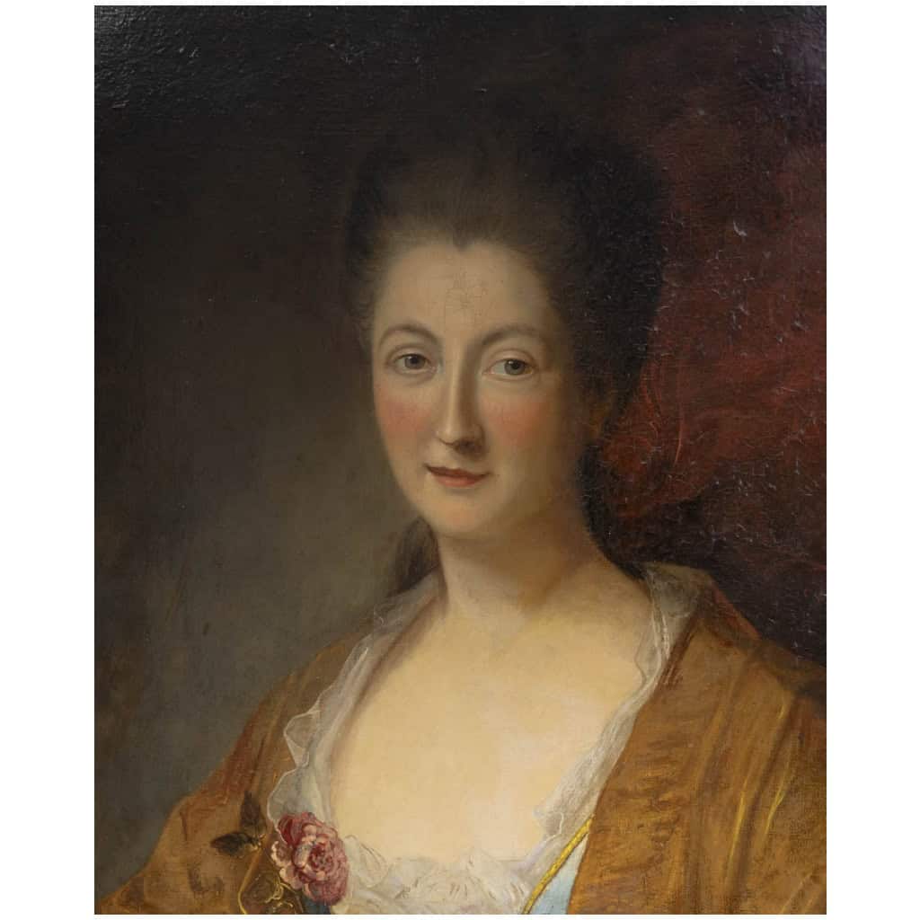 Portrait d’Une Dame De La Noblesse. XVIIIème Siècle. 4