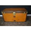 Malle Louis Vuitton 110 cm orange, malle courrier Vuitton orange 23