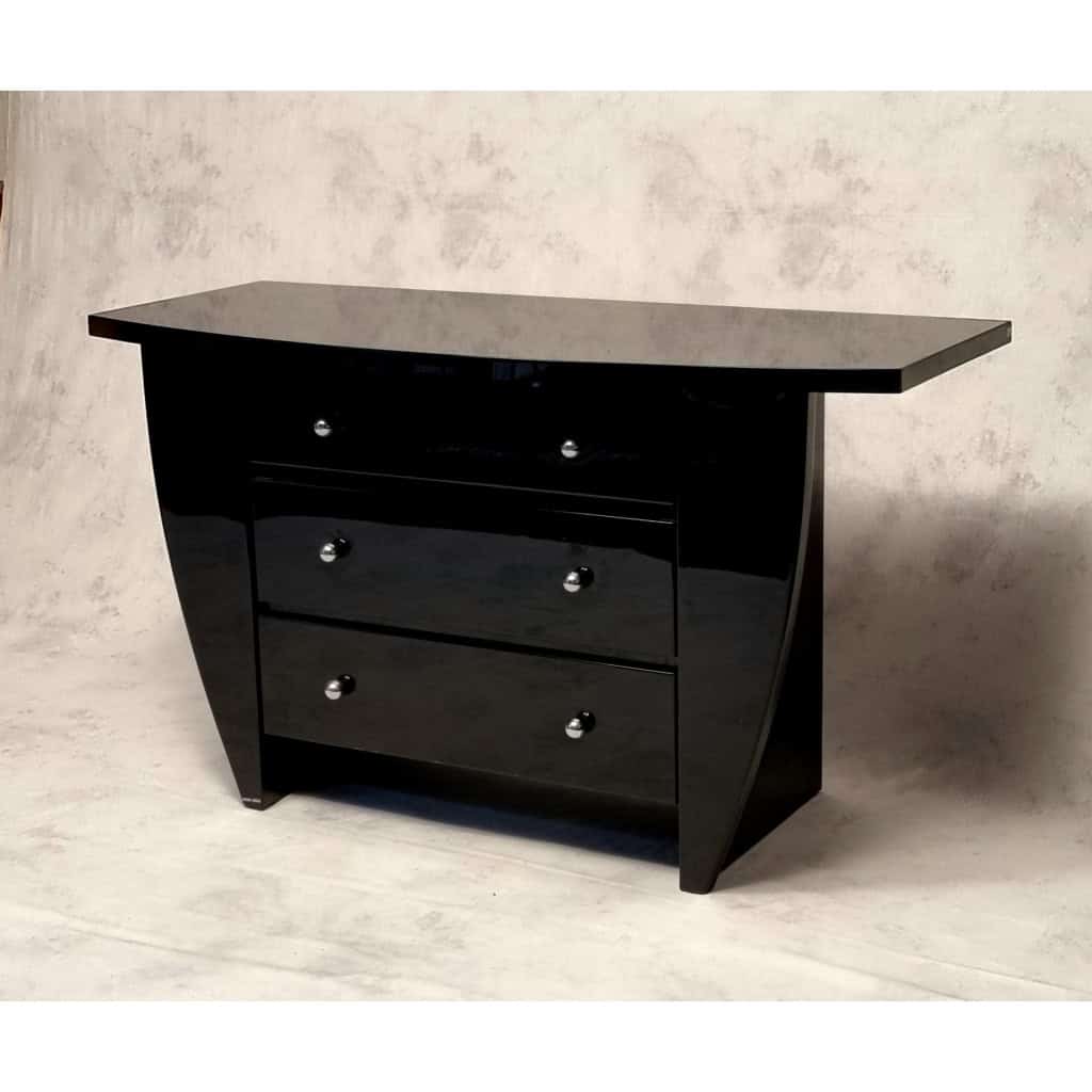 Commode David Lange – Bois Laqué – Ca 1970 3