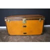 Malle Louis Vuitton 110 cm orange, malle courrier Vuitton orange 25