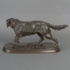 Sculpture – Chien Épagneul Français Fabio N°2 , Pierre – Jules Mêne (1810-1879) – Bronze 16