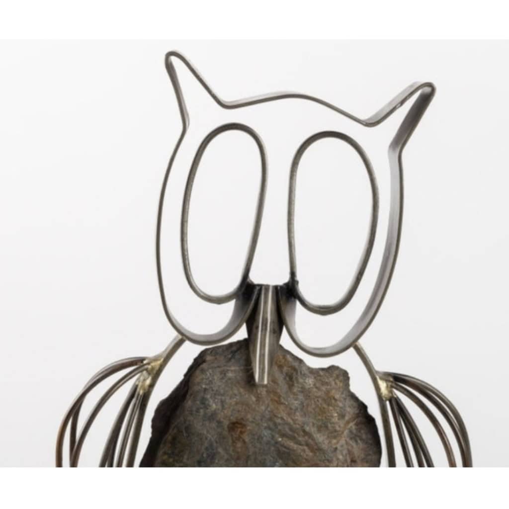 1965 Le Hibou de J. Maugeais signé et daté 7