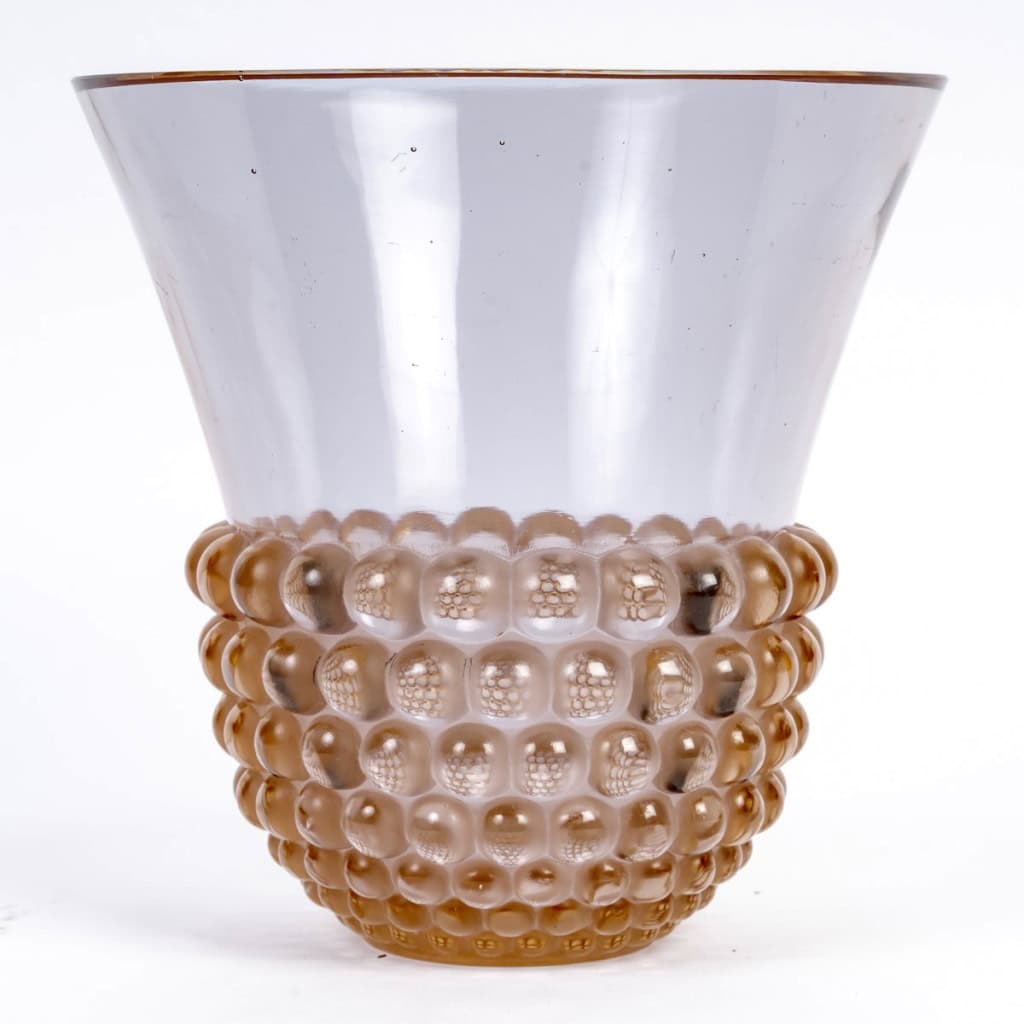 1930 René Lalique – Vase Graines Verre Alexandrite 3