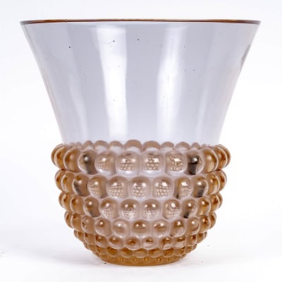 1930 René Lalique – Vase Graines Verre Alexandrite