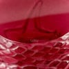 Lalique France – Vase Serpent Cristal Rouge En Coffret 19