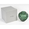 Lalique France – Vase Courlis Cristal Vert – Neuf En Coffret 18