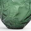 Lalique France – Vase Courlis Cristal Vert – Neuf En Coffret 16