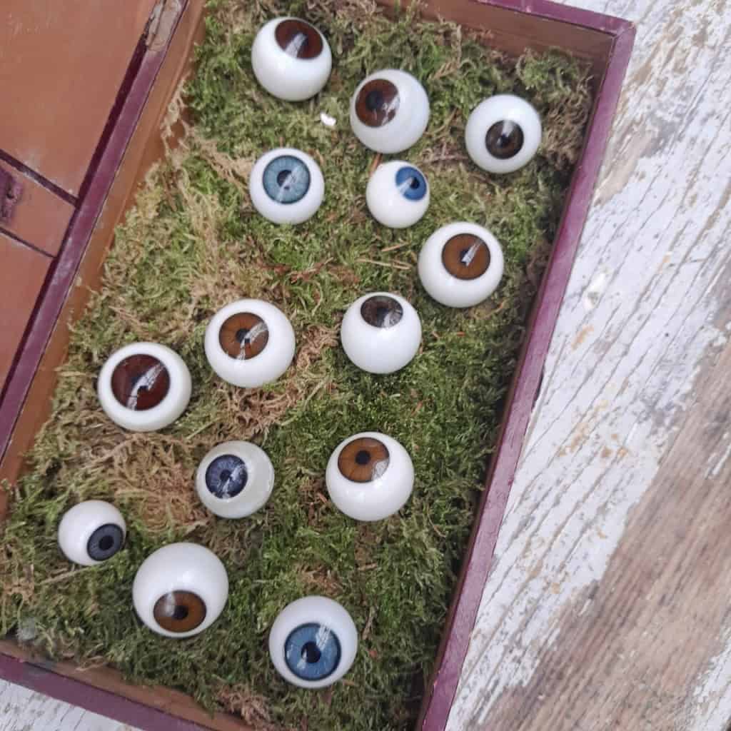 Collection de 14 yeux en sulfure 3