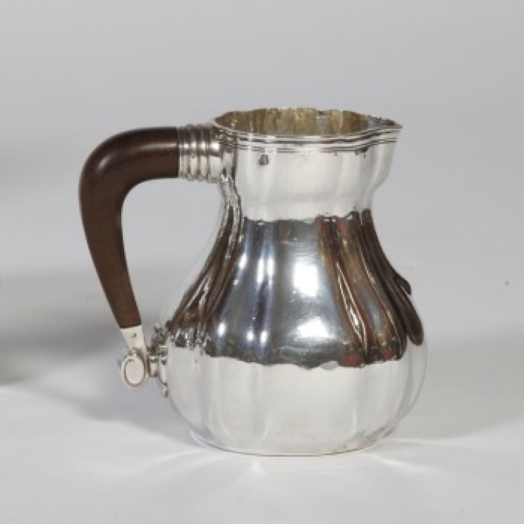 ORFÈVRE GEORGES LECOMTE – SERVICE THÉ-CAFÉ EN ARGENT MASSIF ART DÉCO 1925 8