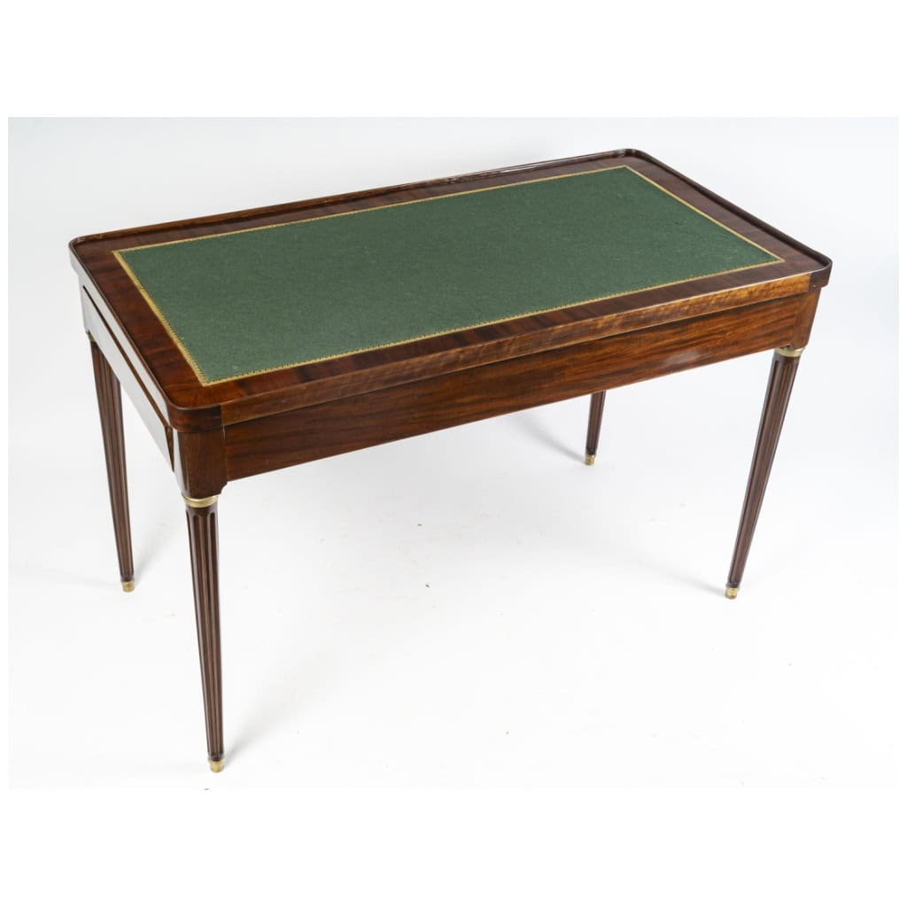 Table à jeux tric – trac de style Louis XVI. 4