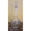 UNE GRANDE CARAFE EN CRISTAL À PIEDOUCHE SAINT LOUIS MODÈLE VIC 12