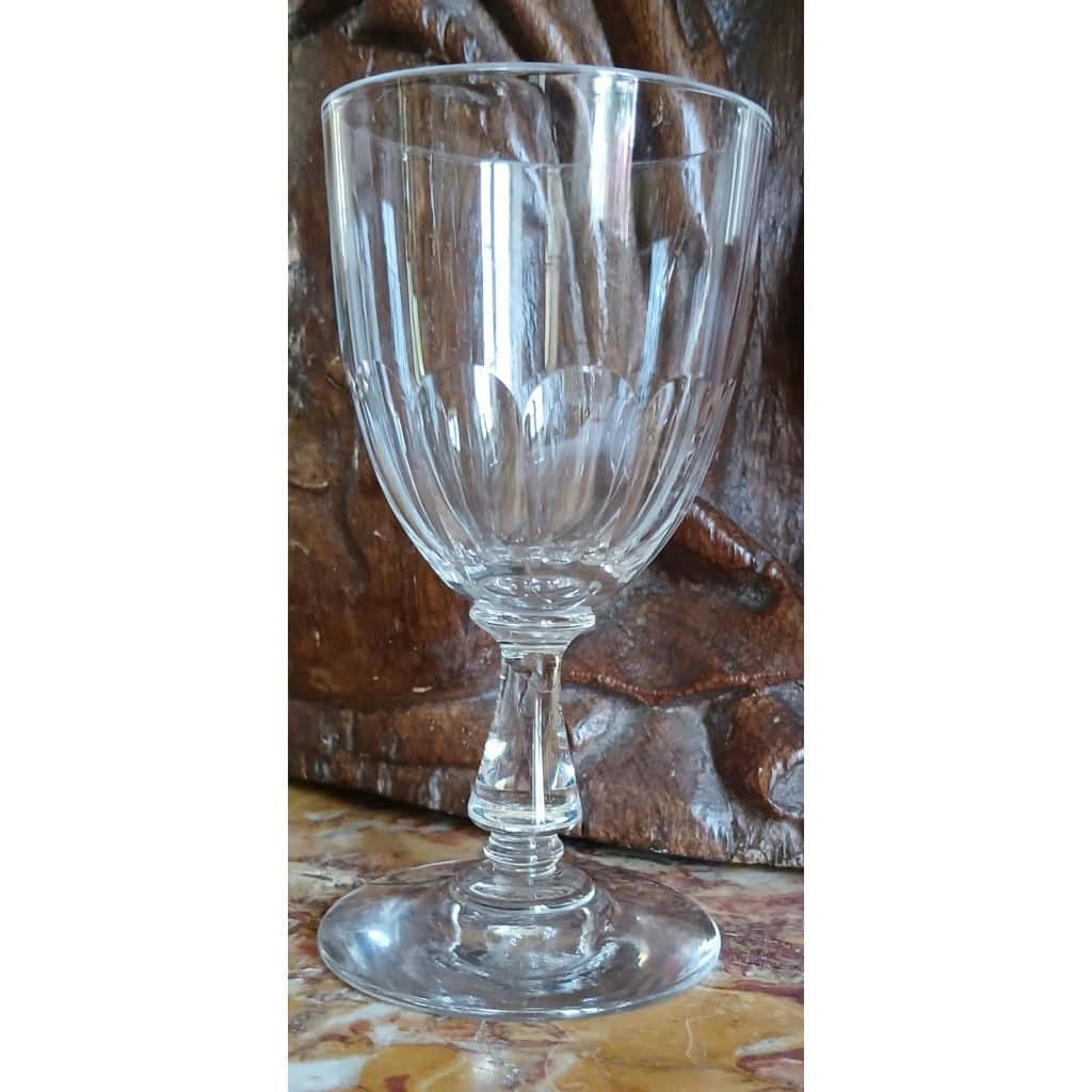 6 VERRES À VIN EN CRISTAL BACCARAT 19ÈME 4