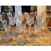 4 grands verres et 4 petits verres en cristal Saint Louis 8