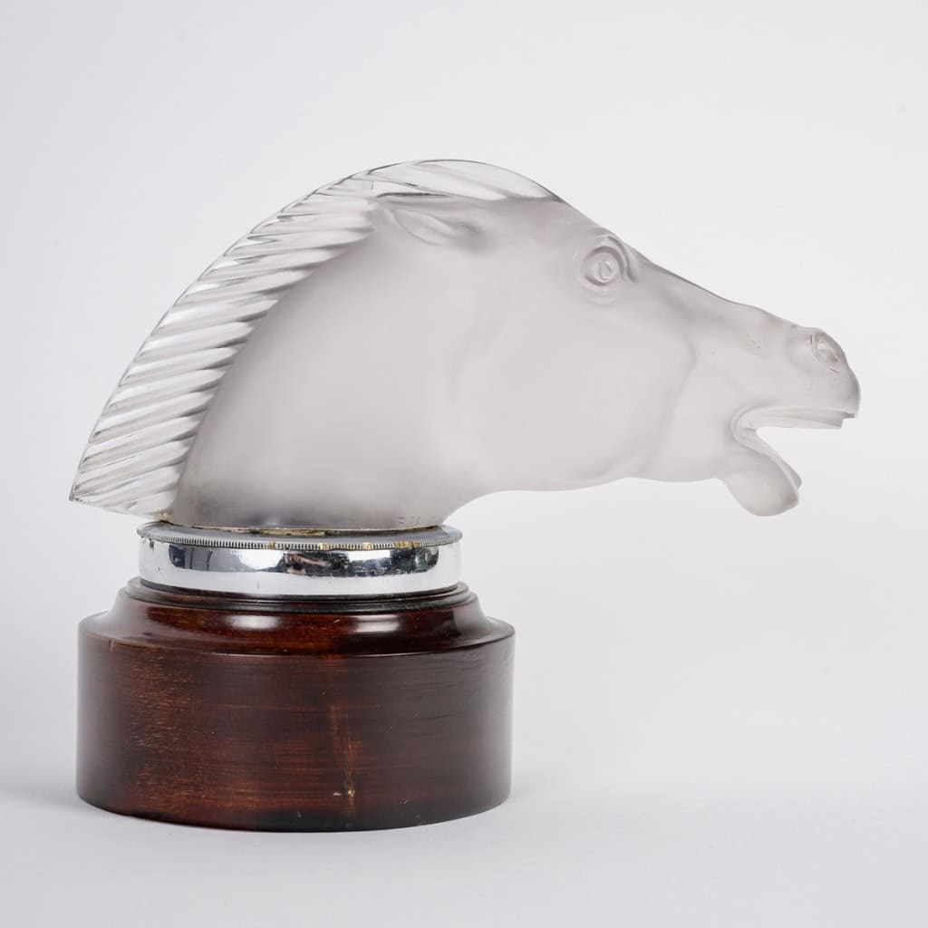 1929 René Lalique – Mascotte Automobile Epsom Verre Blanc 4