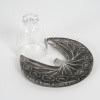 1913 René Lalique – Flacon Pâquerettes Verre Blanc Patiné Gris Pour Roger Et Gallet 9