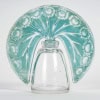 1913 René Lalique – Flacon Pâquerettes Verre Blanc Patiné Bleu Turquoise Pour Roger Et Gallet 8