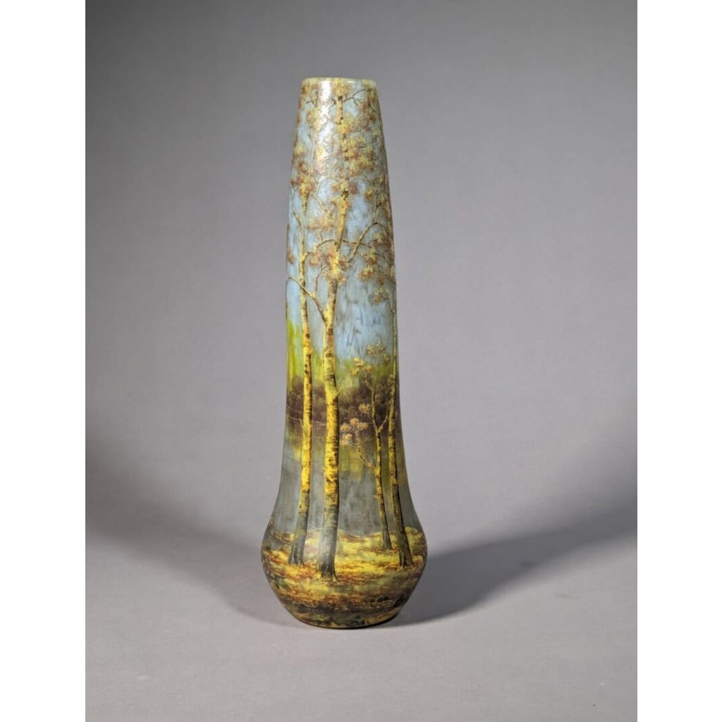 DAUM NANCY vase « paysage » 4