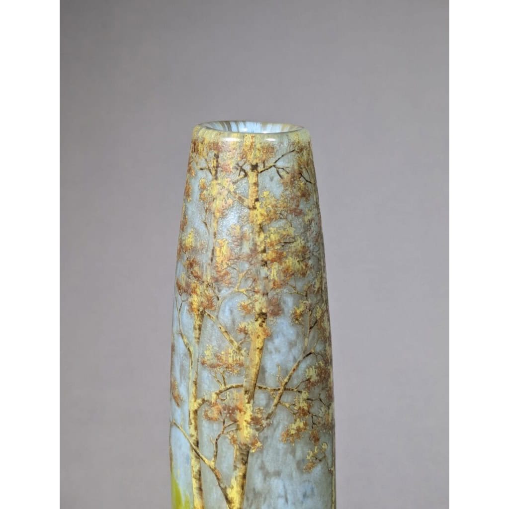 DAUM NANCY vase « paysage » 9