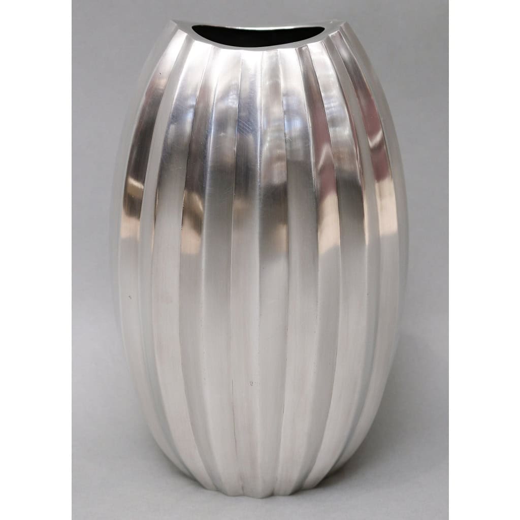 VASE ovoïde en argent massif, Italie du Nord 5