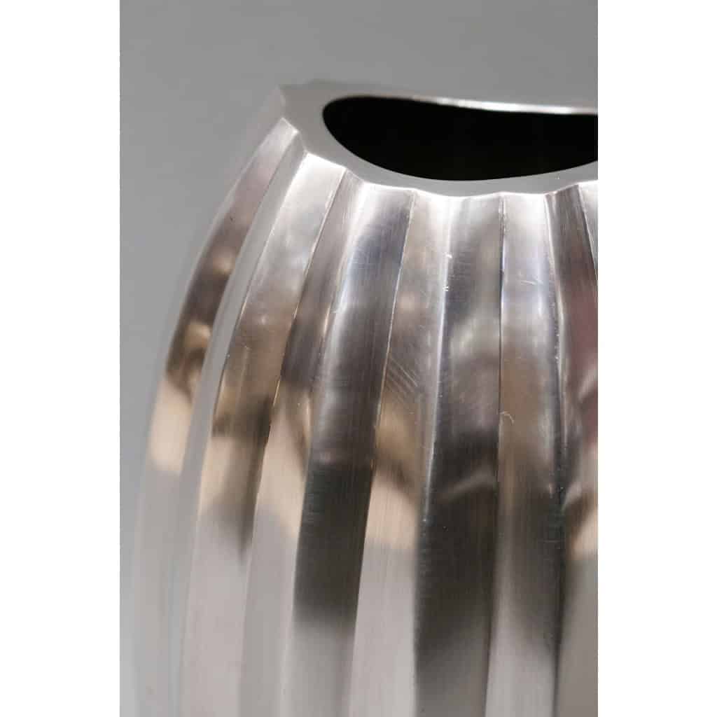 VASE ovoïde en argent massif, Italie du Nord 6