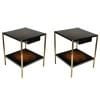 1970 Paire de tables d’appoint Maison Jansen. 9