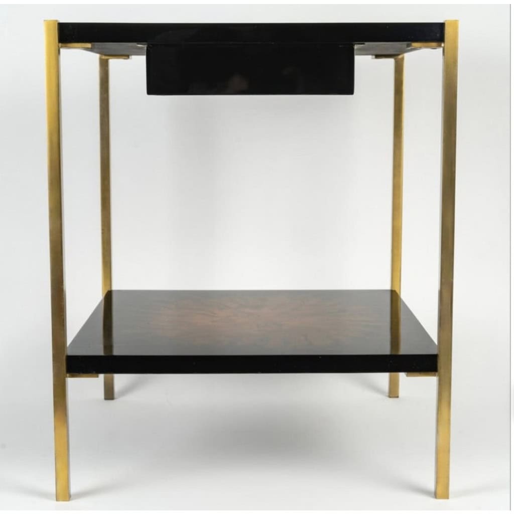 1970 Paire de tables d’appoint Maison Jansen. 8