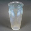 1924 René Lalique – Vase Ceylan Verre Opalescent Patiné Bleu 11