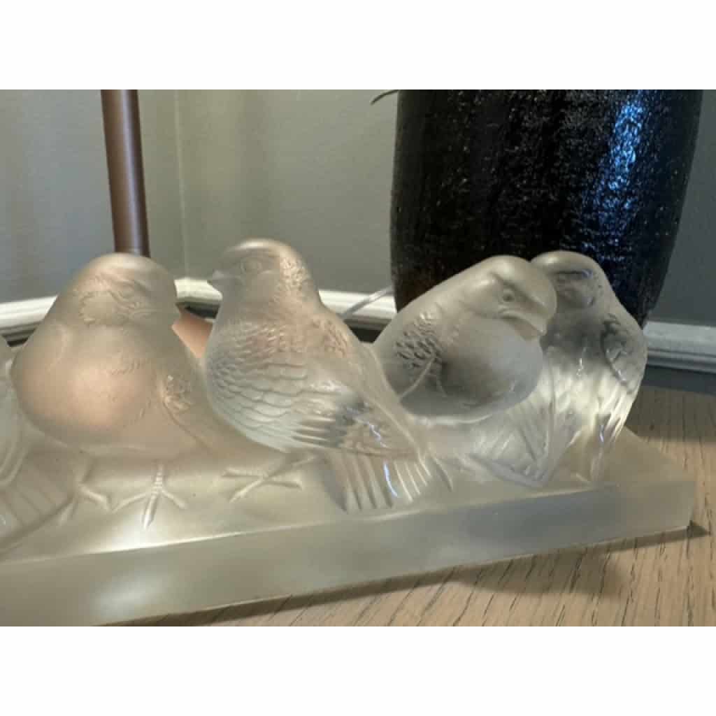 René Lalique – Barre Groupe de Six Moineaux,1933 5