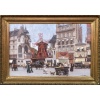 Leon ZEYTLINE Ecole Russe 20è Siècle Vue De Paris Le Moulin Rouge Huile Sur Toile Signée Certificat Catalogue raisonné 6