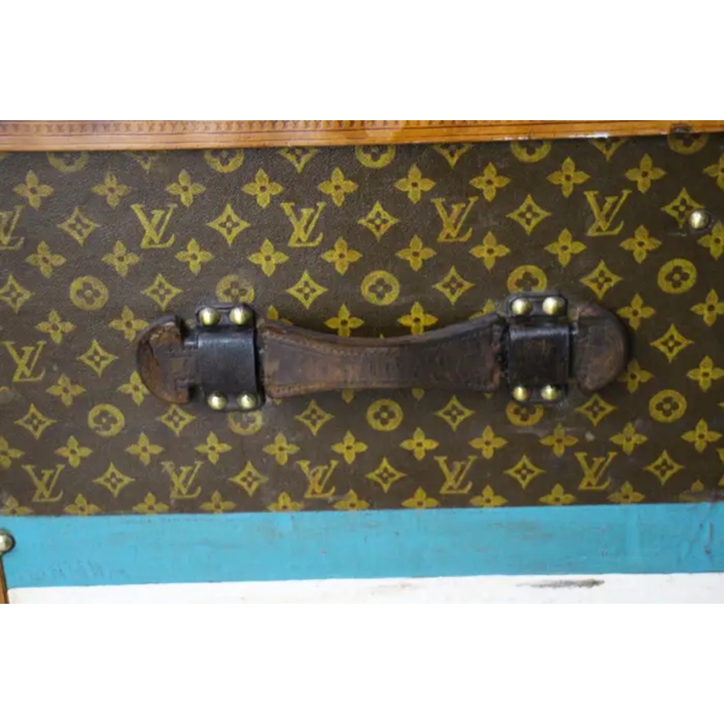 Malle Louis Vuitton monogramme 100 cm des années 1920-1930’s 12