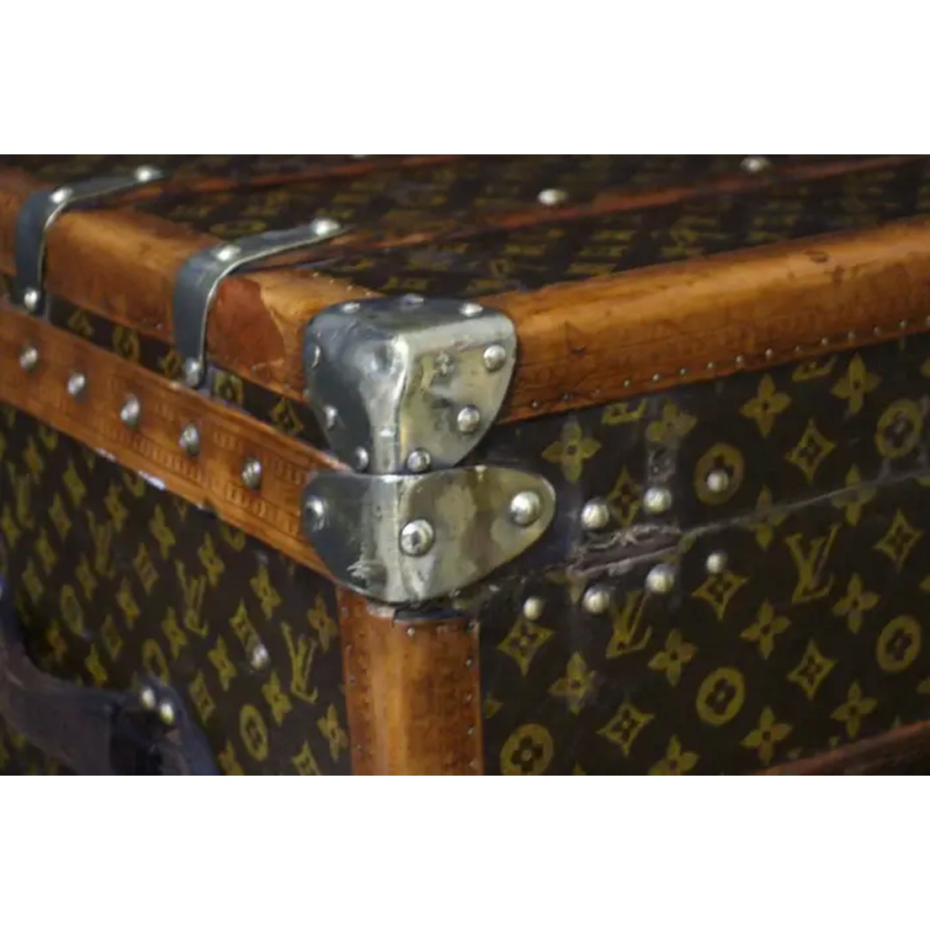 Malle Louis Vuitton monogramme 100 cm des années 1920-1930’s 14