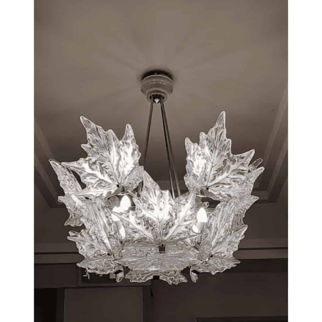 LALIQUE : Lustre “Champs-Elysées” 4