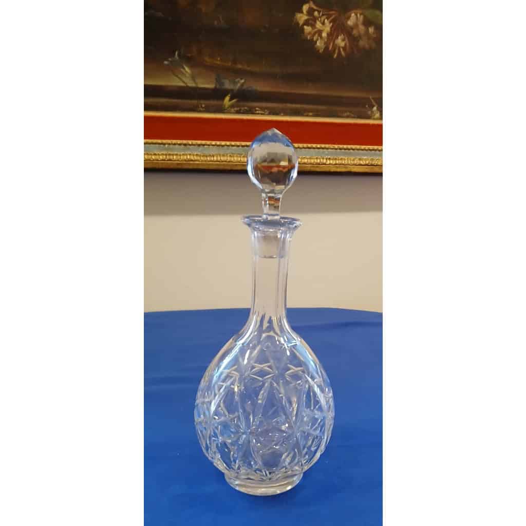 Grande carafe en cristal signée Baccarat modèle Harfleur 5