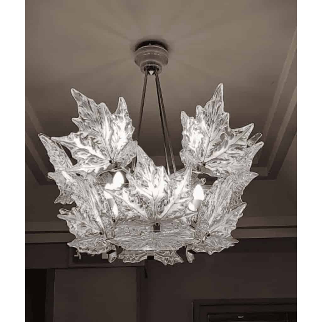 LALIQUE : Lustre “Champs-Elysées” 5