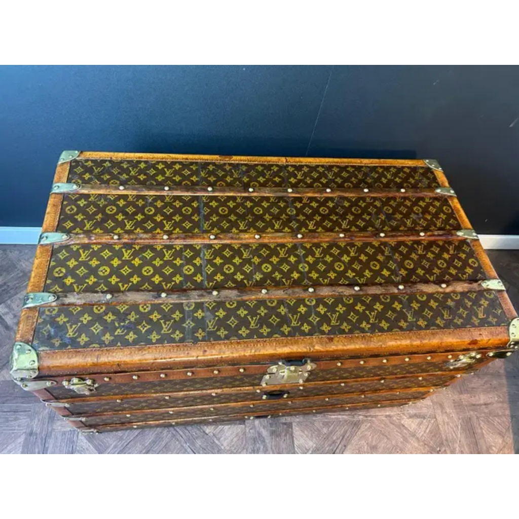 Malle Louis Vuitton monogramme 100 cm des années 1920-1930’s 5