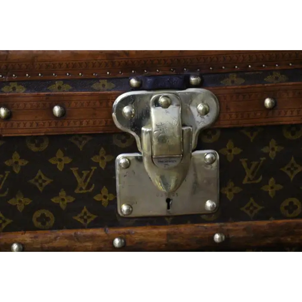 Malle Louis Vuitton monogramme 100 cm des années 1920-1930’s 7