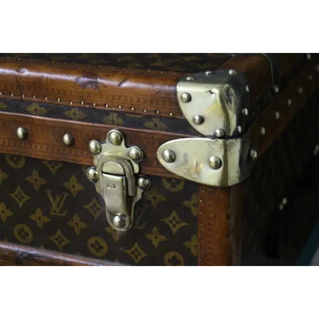 Malle Louis Vuitton monogramme 100 cm des années 1920-1930’s 8