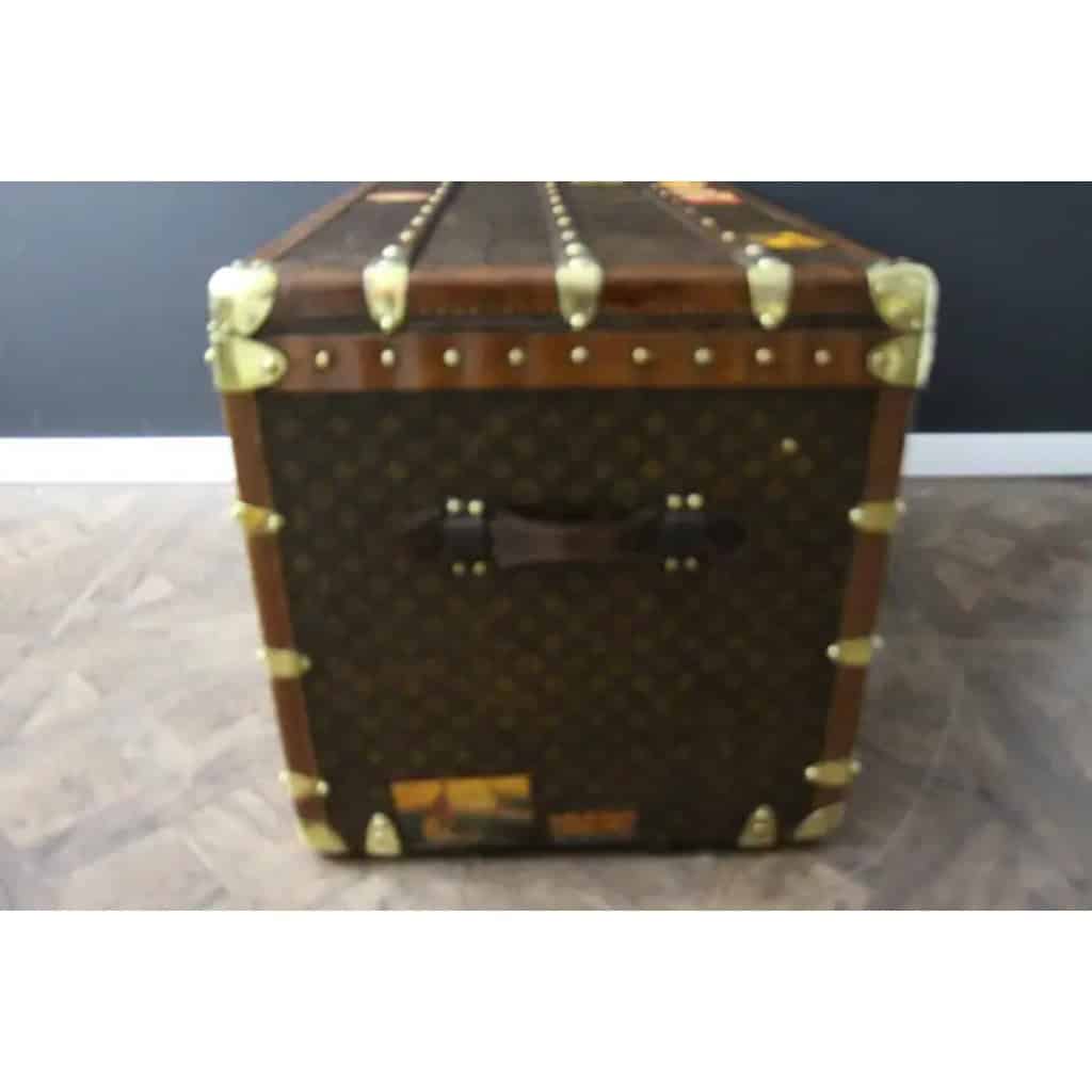 Malle Louis Vuitton des années 1920 avec monogramme, Malle Vuitton 100 cm 9