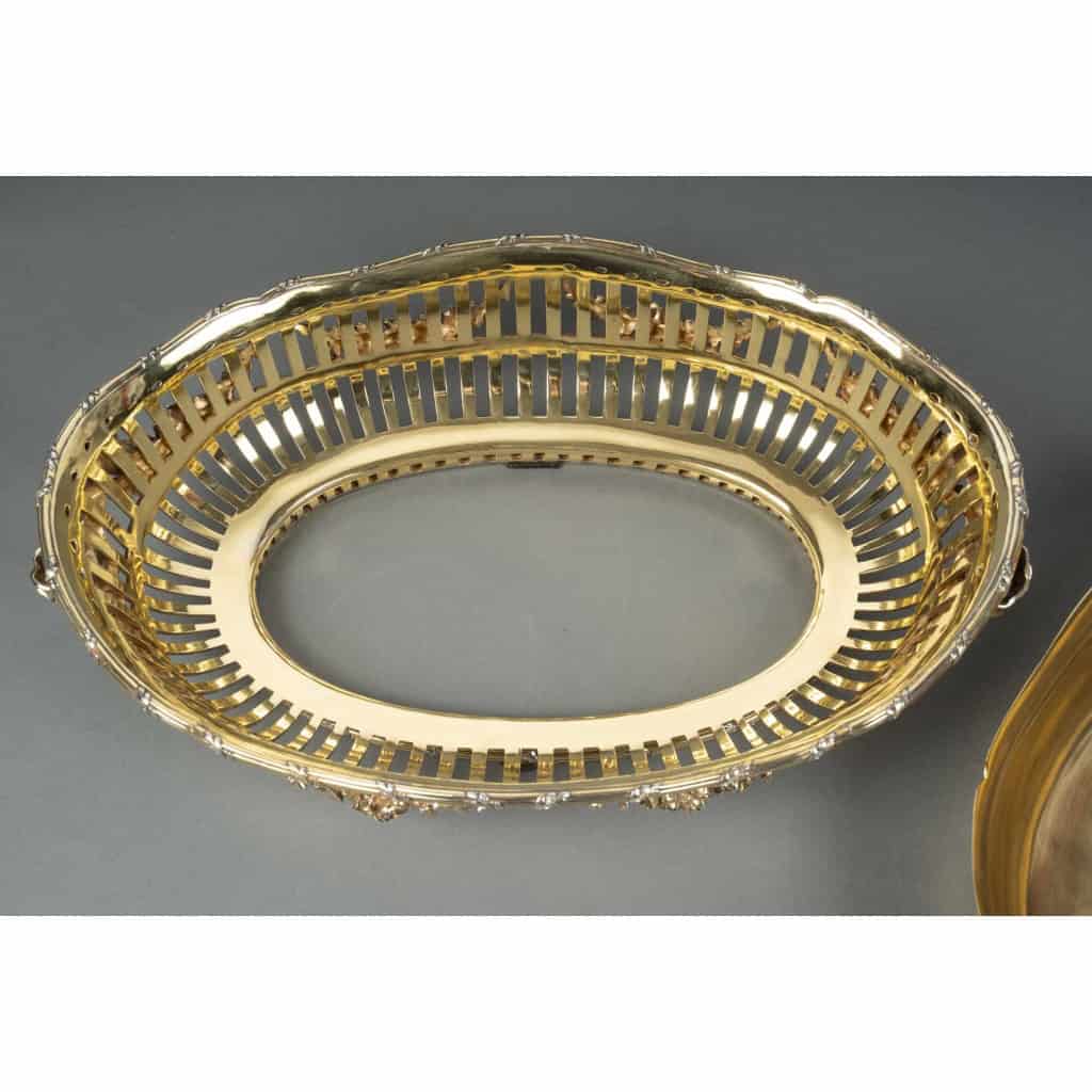 Boin Taburet – CENTRE DE TABLE en vermeil Louis XVI – Epoque XIXe – NAPOLEON III 20