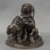 Groupe De Bassets ” Ravageot Et Ravageode ” , Emmanuel Fremiet (1824 -1910) – Bronze 17