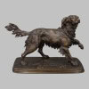 Sculpture – Chien Épagneul À L’ Affût , Ferdinand Pautrot (1832 – 1874) – Bronze 11