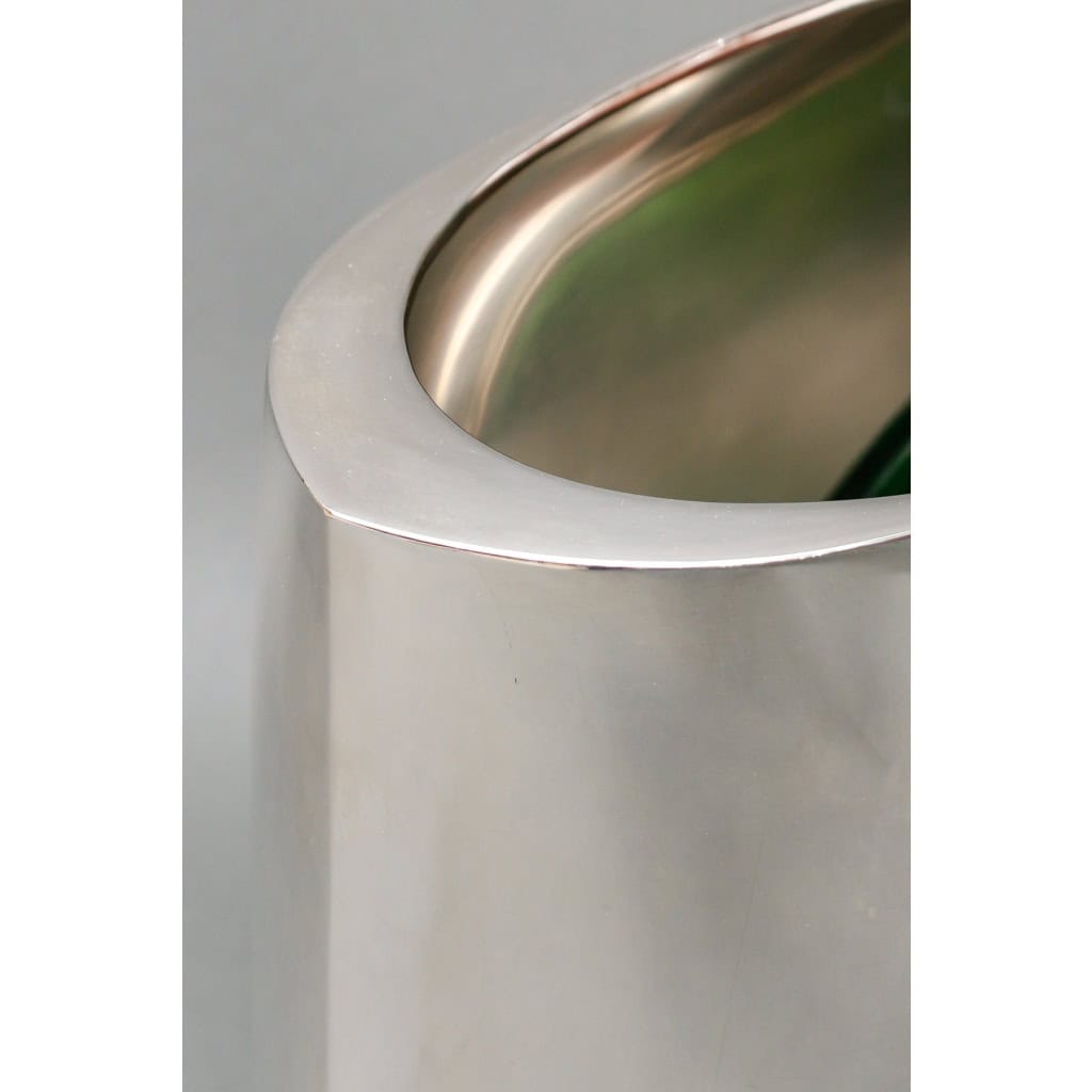 ORFEVRE DE VECCHI – Vase/Rafraichissoir en argent massif design Italien 1970 4