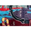 Hand-woven tapestry inspired by Jean-Michel Basquiat. June 2023. LS58795009E 10