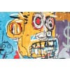 Hand-woven tapestry inspired by Jean-Michel Basquiat. June 2023. LS58795009E 11