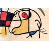 Tapisserie tissée à la main inspirée par Joan Miró. Janvier 2023. 10