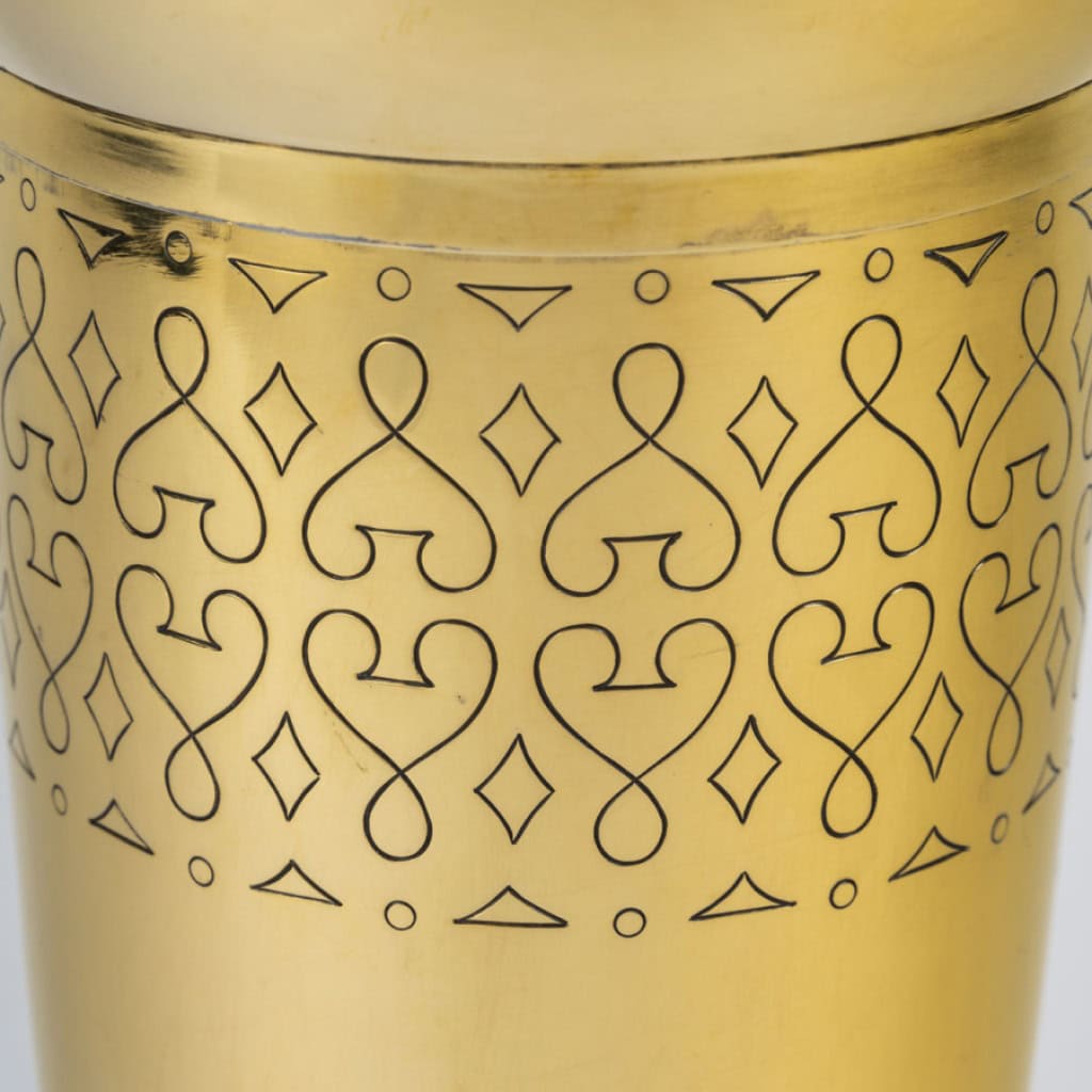 TETARD Frères – SHAKER en Vermeil XXe ART DECO 4