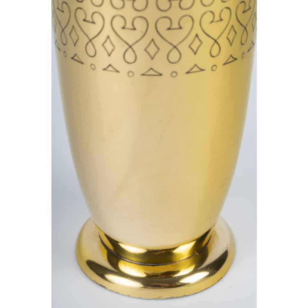 TETARD Frères – SHAKER en Vermeil XXe ART DECO 6